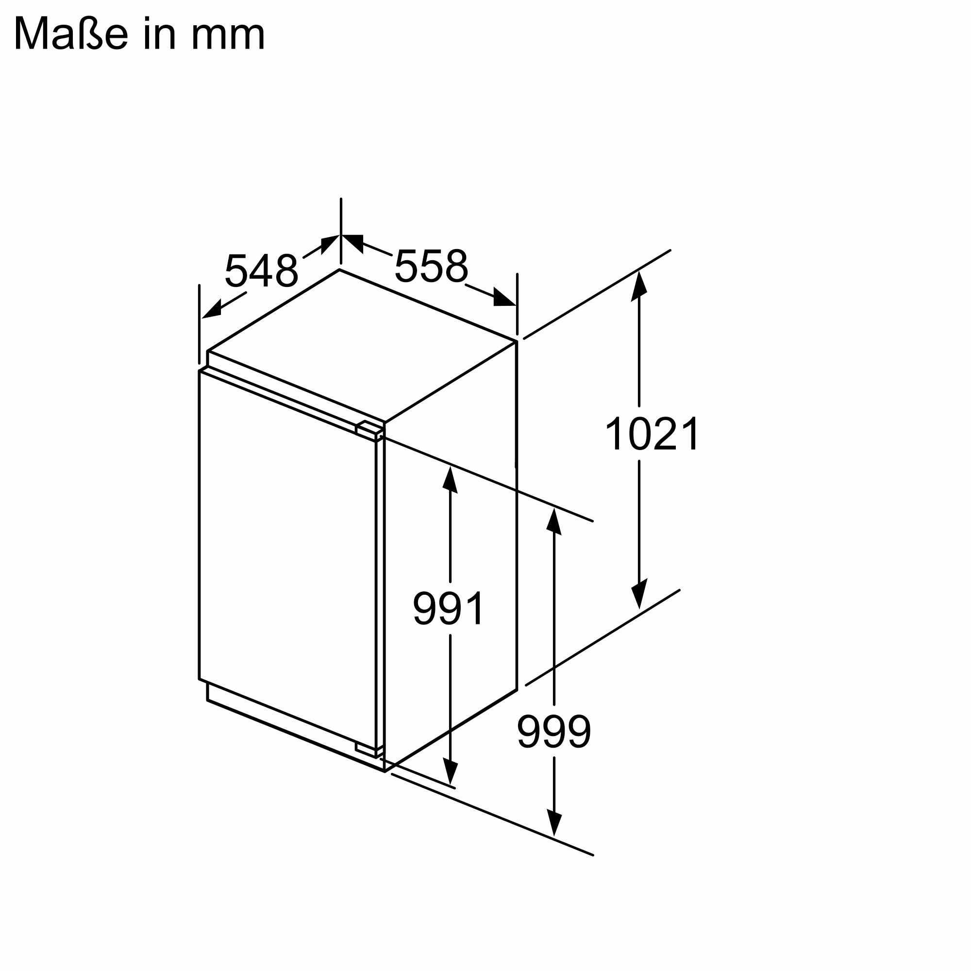 Siemens KI32LADD1 iQ500, Einbau-Kühlschrank mit Gefrierfach Siemens KI32LADD1 iQ500, Einbau-Kühlschrank mit Gefrierfach