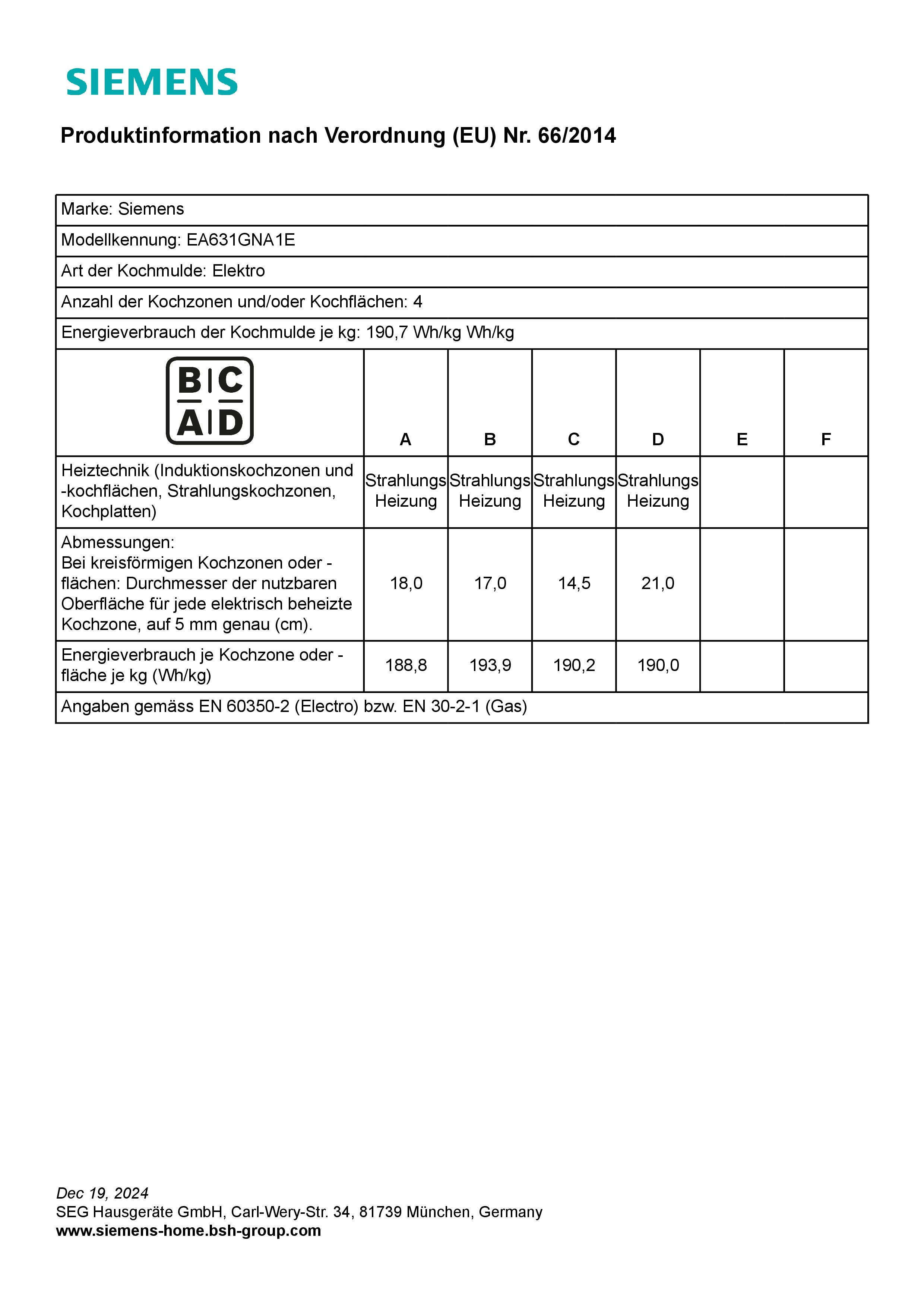 Siemens EQ522KAAB (HE217GBB3 + EA631GNA1EH) Elektro-Herd-Set Siemens EQ522KAAB (HE217GBB3 + EA631GNA1EH) Elektro-Herd-Set