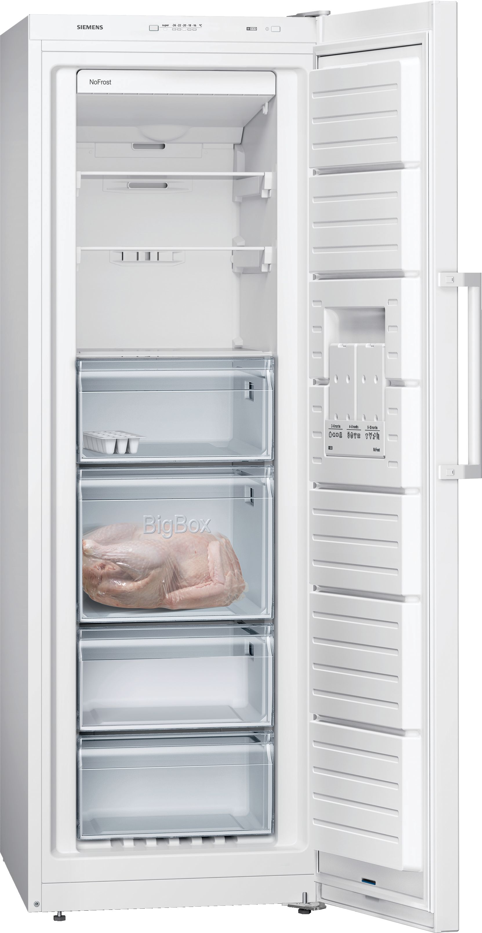 Siemens GS33NVWEP iQ300 Freistehender Gefrierschrank