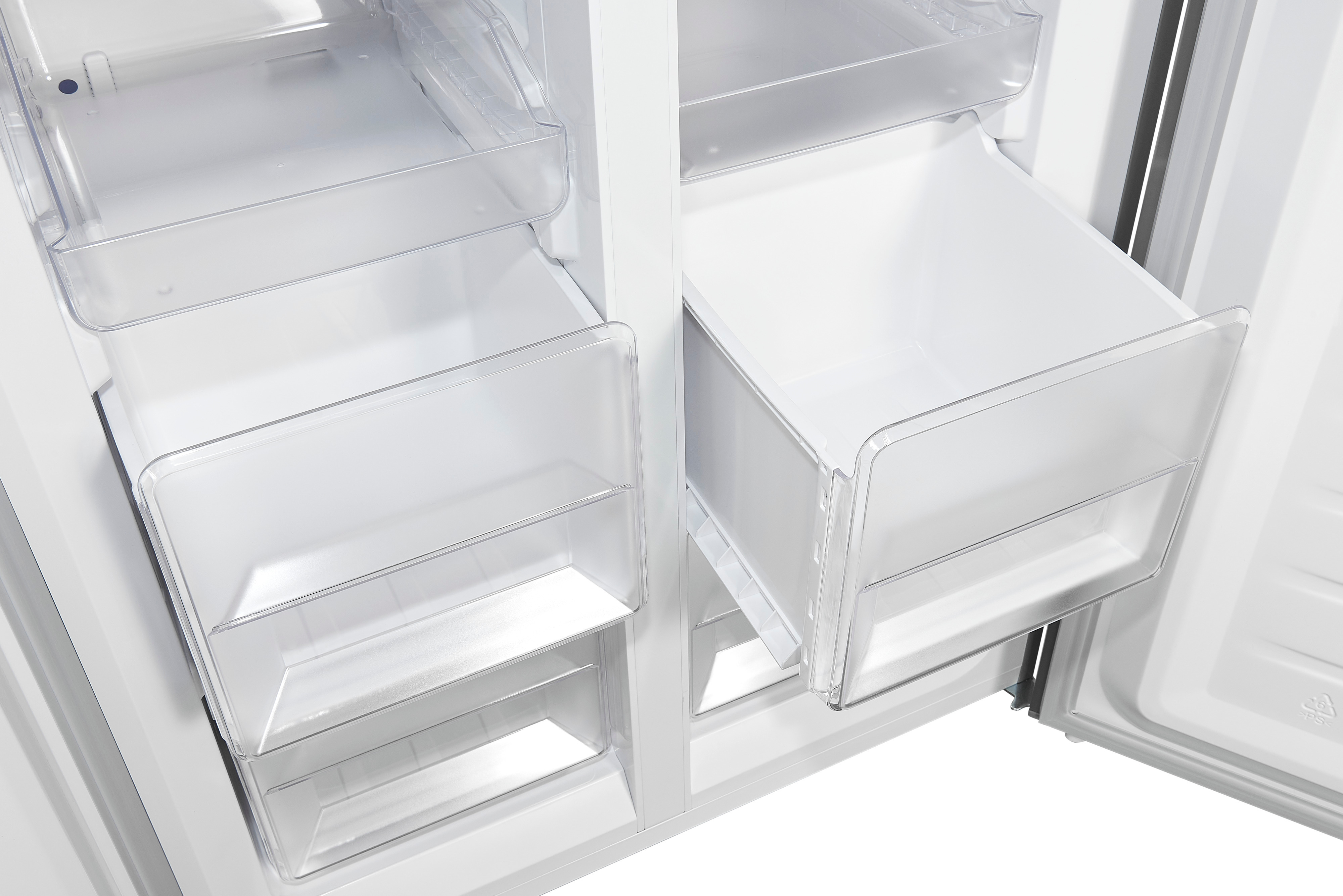 Exquisit MD365-125-040D inox – Side-by-Side-Kühlschrank mit No-Frost, 362 Liter, Edelstahl-Optik Exquisit MD365-125-040D inox – Side-by-Side-Kühlschrank mit No-Frost, 362 Liter, Edelstahl-Optik