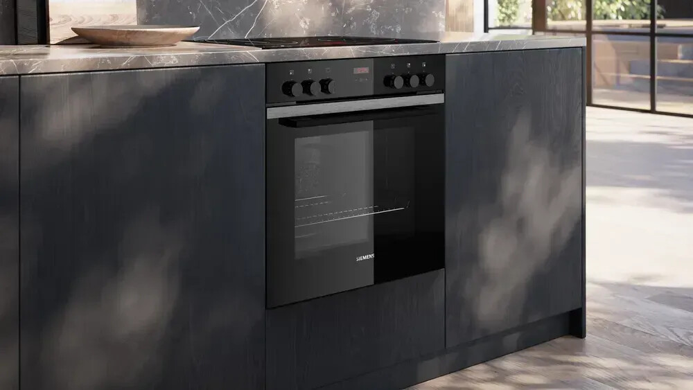 Siemens HE213ABS3 iQ300, Einbau-Herd, 60 x 60 cm, Edelstahl 