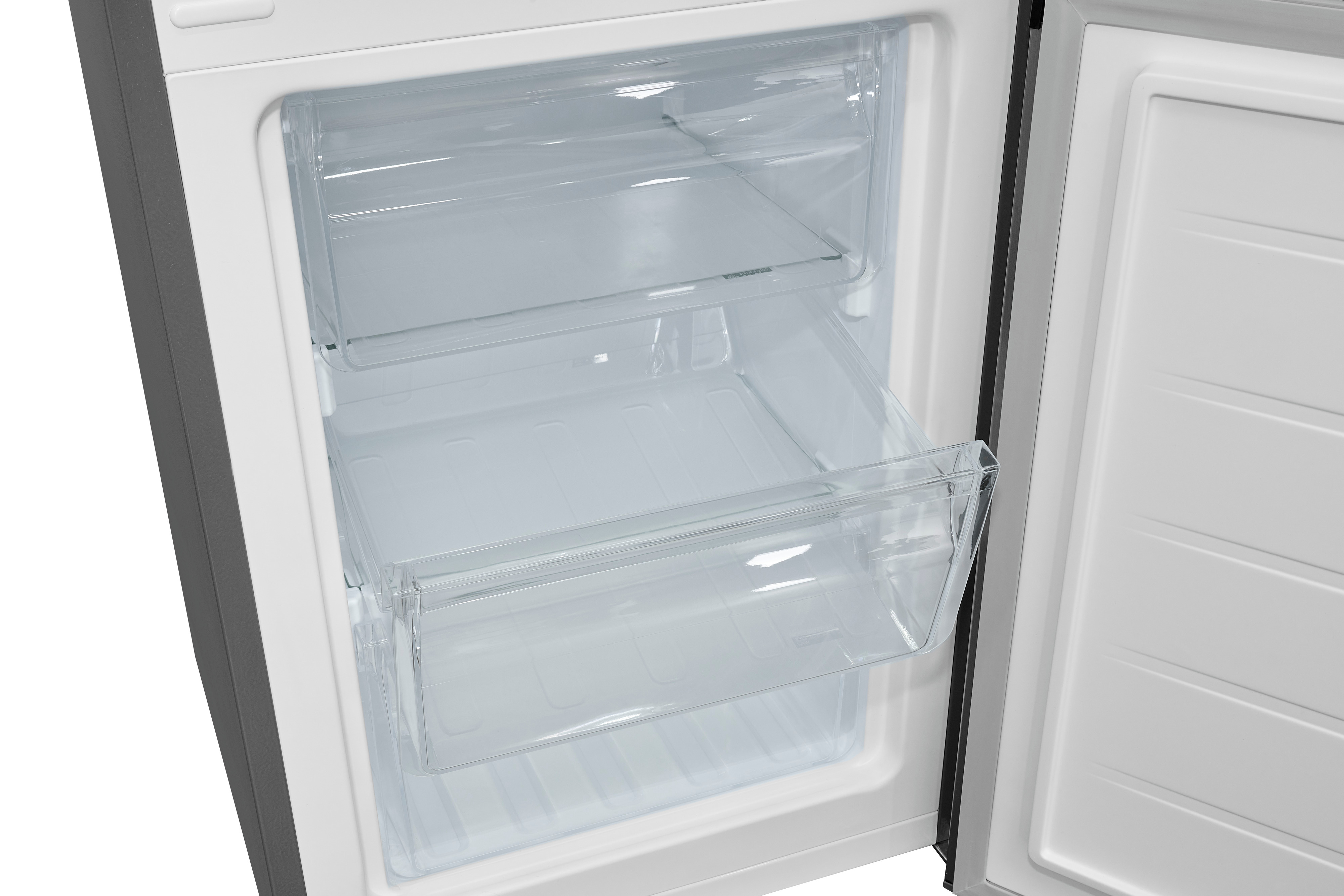 Exquisit KGC231-60-E-050C – Moderne Kühl-Gefrierkombination, inoxlook, 157 Liter, freistehend Exquisit KGC231-60-E-050C – Moderne Kühl-Gefrierkombination, inoxlook, 157 Liter, freistehend