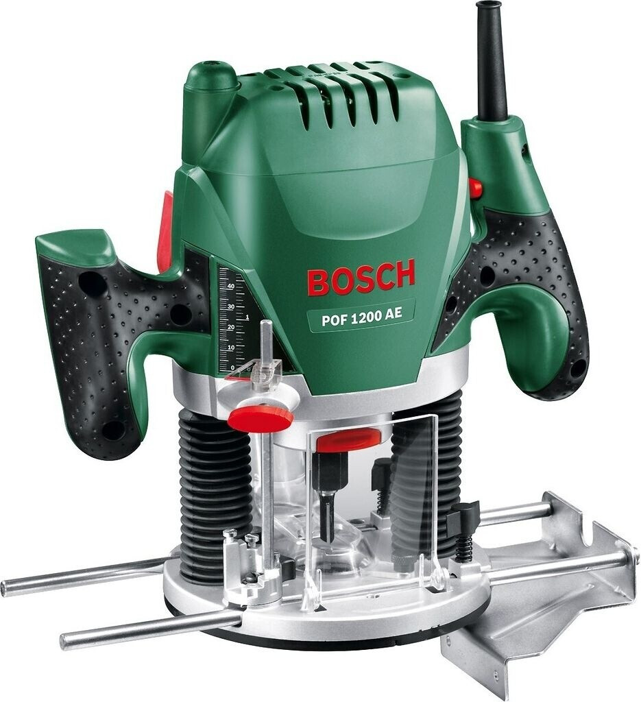 Bosch Oberfräse POF 1200 AE (1200 Watt, inkl. Zubehör)