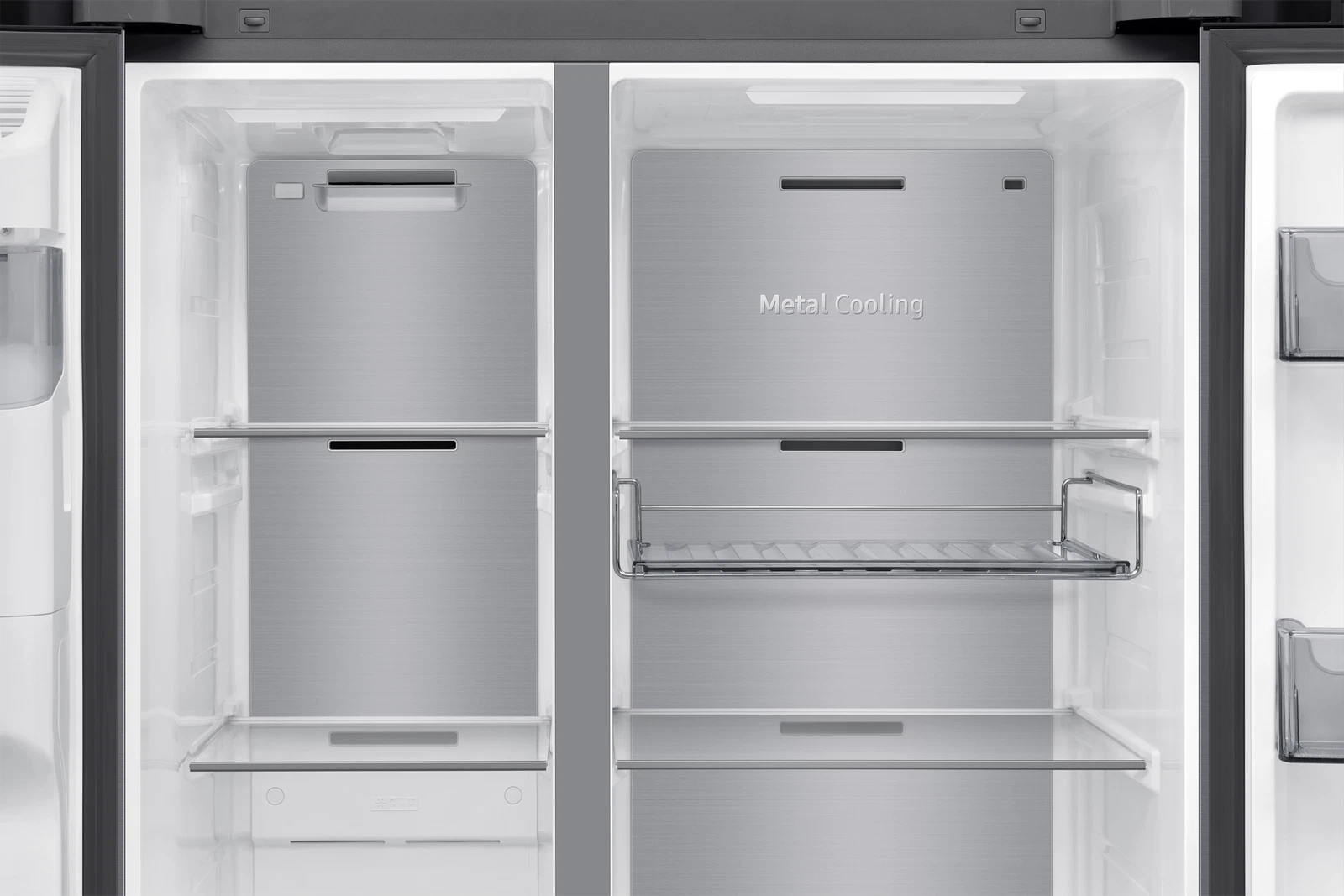 Samsung RS90F64EDTEF Side-by-Side AI Home, 9 Zoll LC-Display