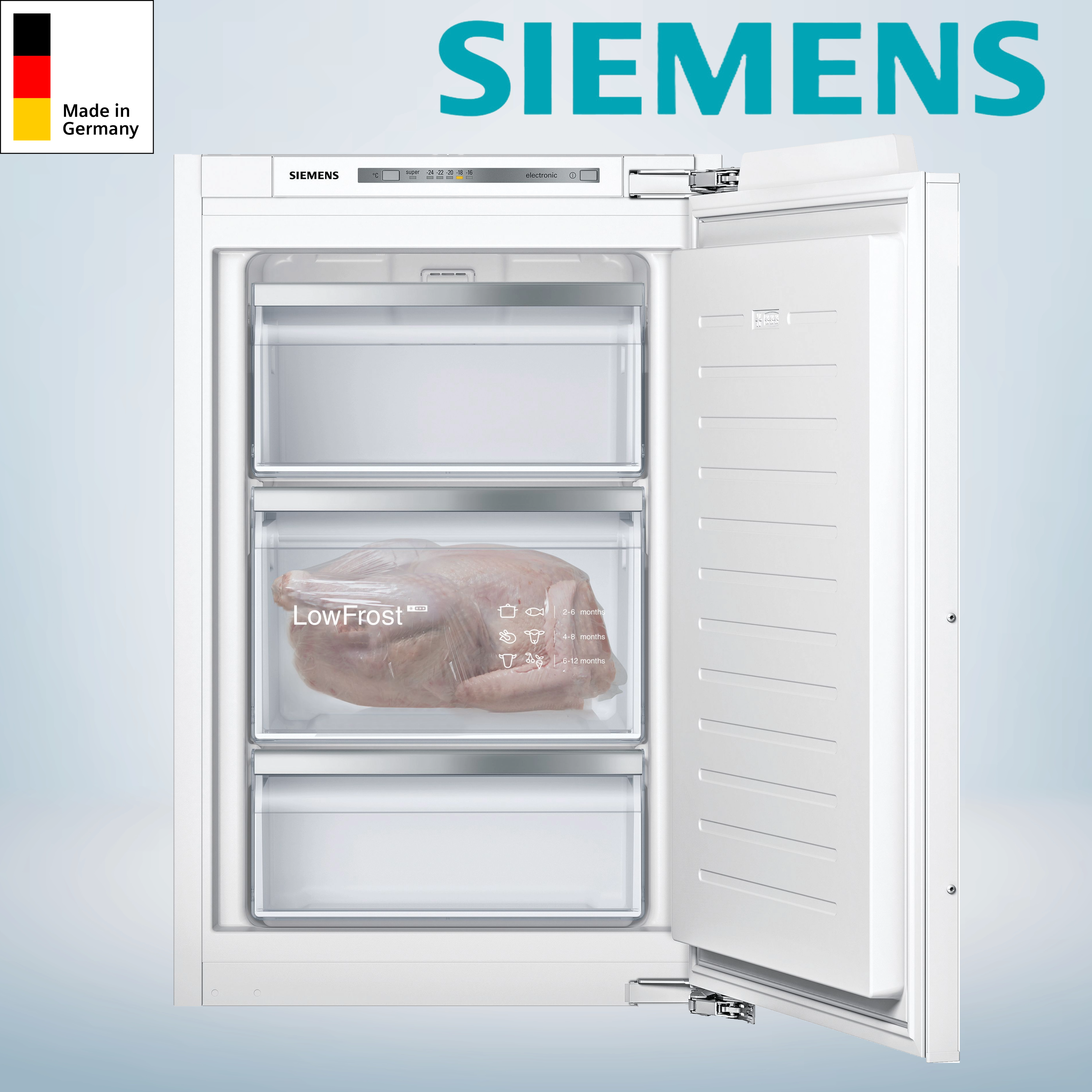 Siemens GI21VADD0  Einbaugefrierschrank   95 Liter