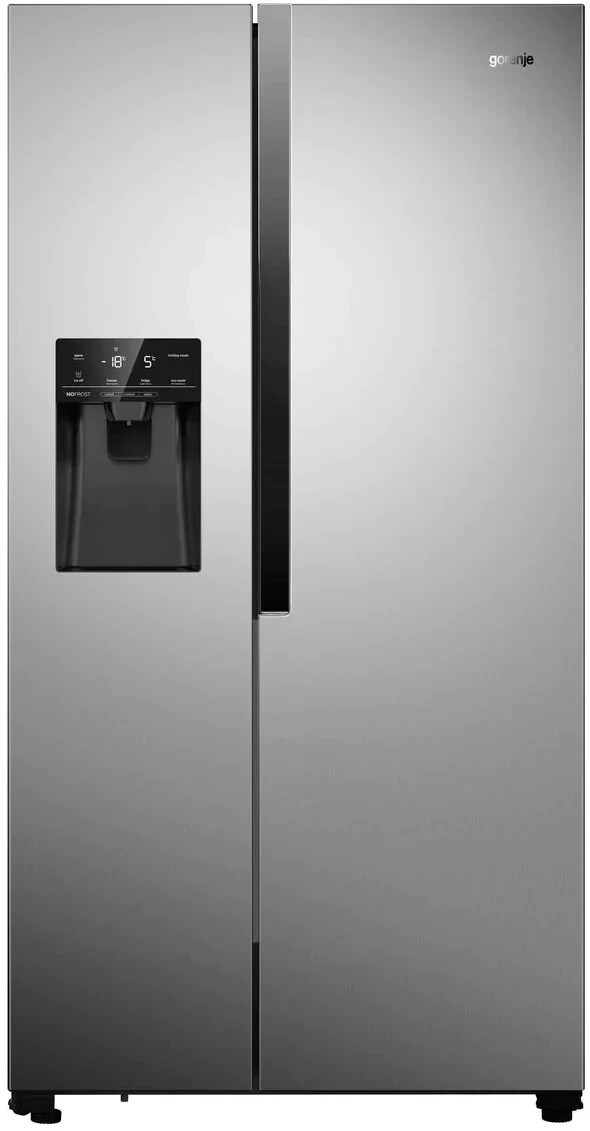 Gorenje NRS9EVX  Side-by-Side-Kühlschrank  Inhalt Kühlbereich 371 Liter 