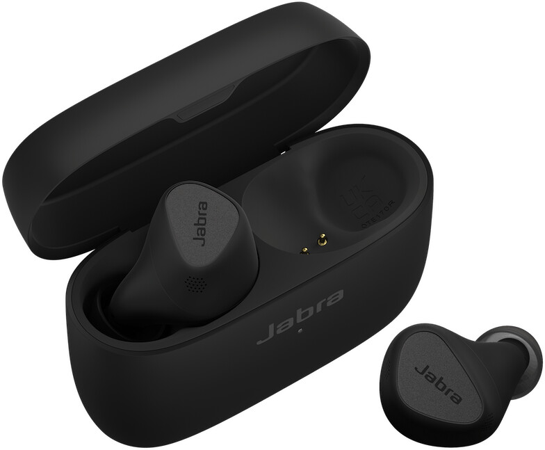 Jabra In-Ear-Bluetooth-Kopfhörer Elite 5 mit ANC, Titanschwarz