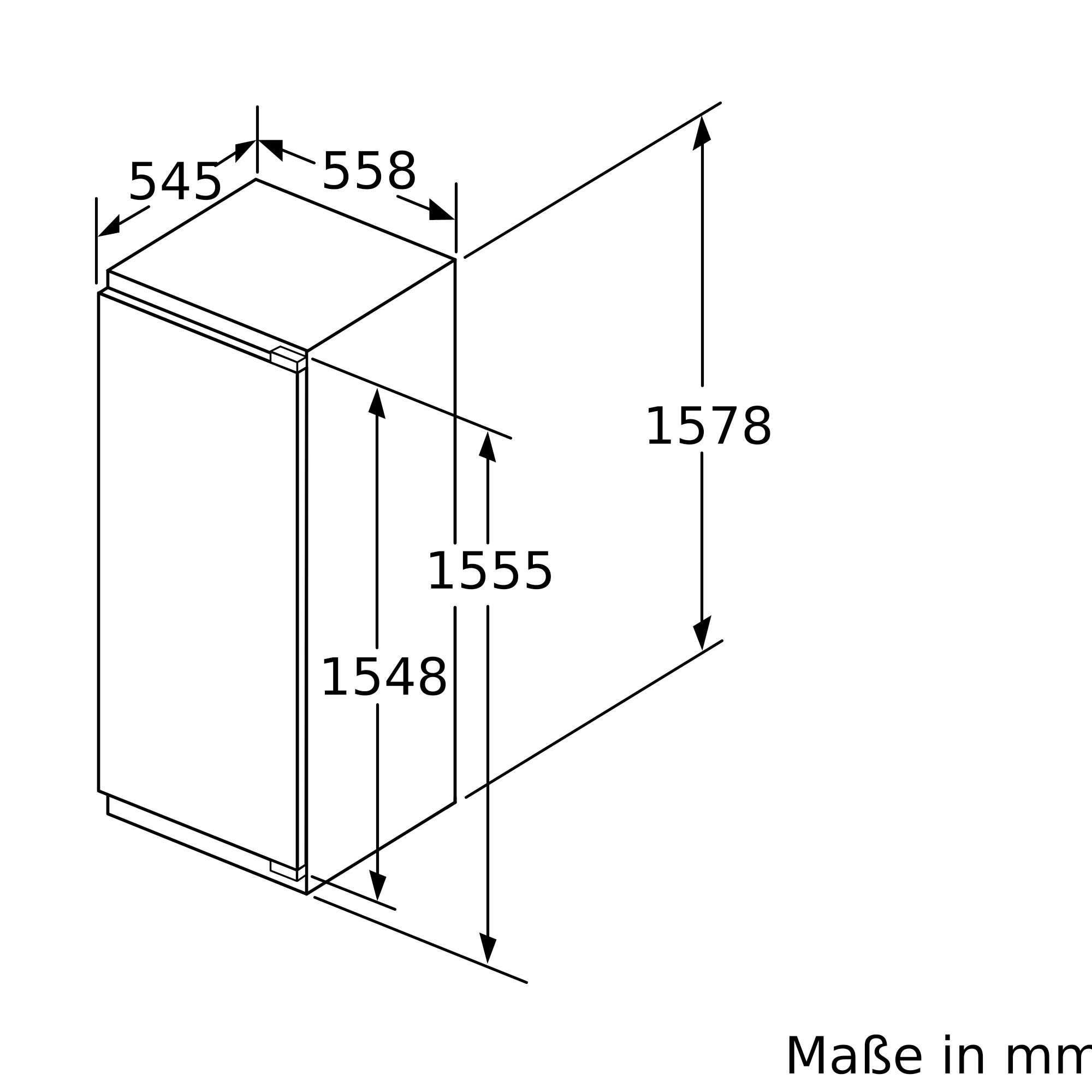 Siemens KI72LADE0 Einbaukühlschrank, 174 kWh/Jahr, Inhalt Kühlbereich 214 Liter Siemens KI72LADE0 Einbaukühlschrank, 174 kWh/Jahr, Inhalt Kühlbereich 214 Liter