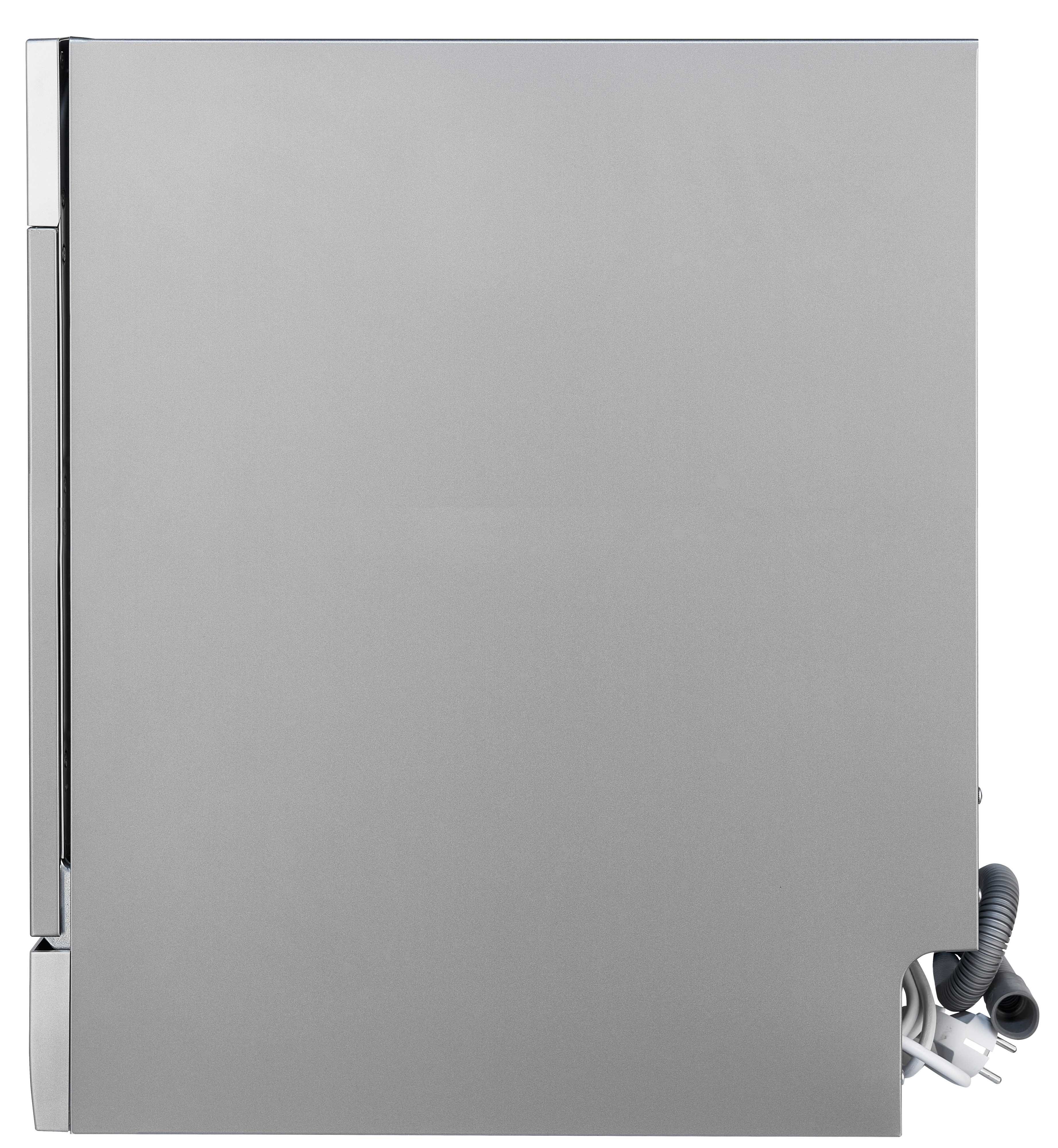 Exquisit GSP508-030D Silber Tischgeschirrspüler, kompakt, 8 Maßgedecke, Edelstahl-Optik Exquisit GSP508-030D Silber Tischgeschirrspüler, kompakt, 8 Maßgedecke, Edelstahl-Optik