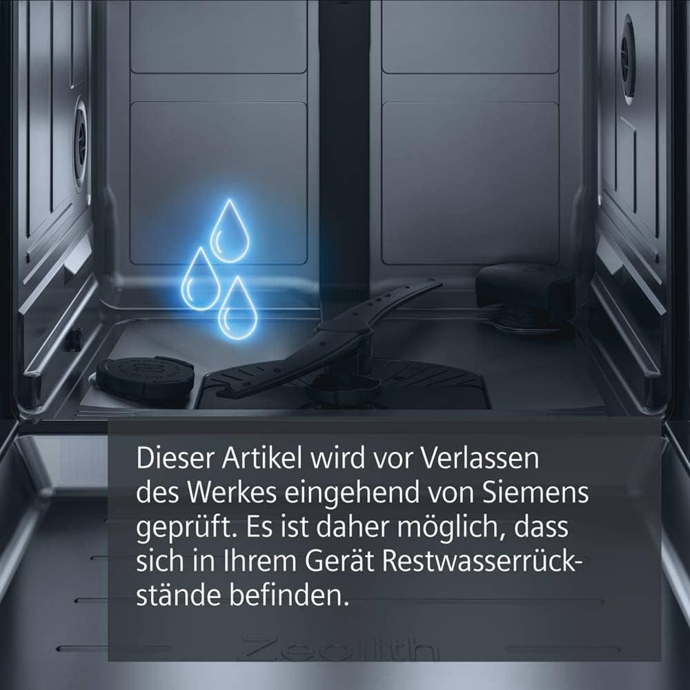  Siemens SX63EX22AE iQ300 Smarter Geschirrspüler, Vollintegrierte Spülmaschine