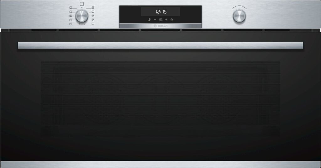 Bosch VBC5580S0 Serie 6 Einbau-Backofen, 48 x 90 cm extra breit, LCD-Touchdisplay