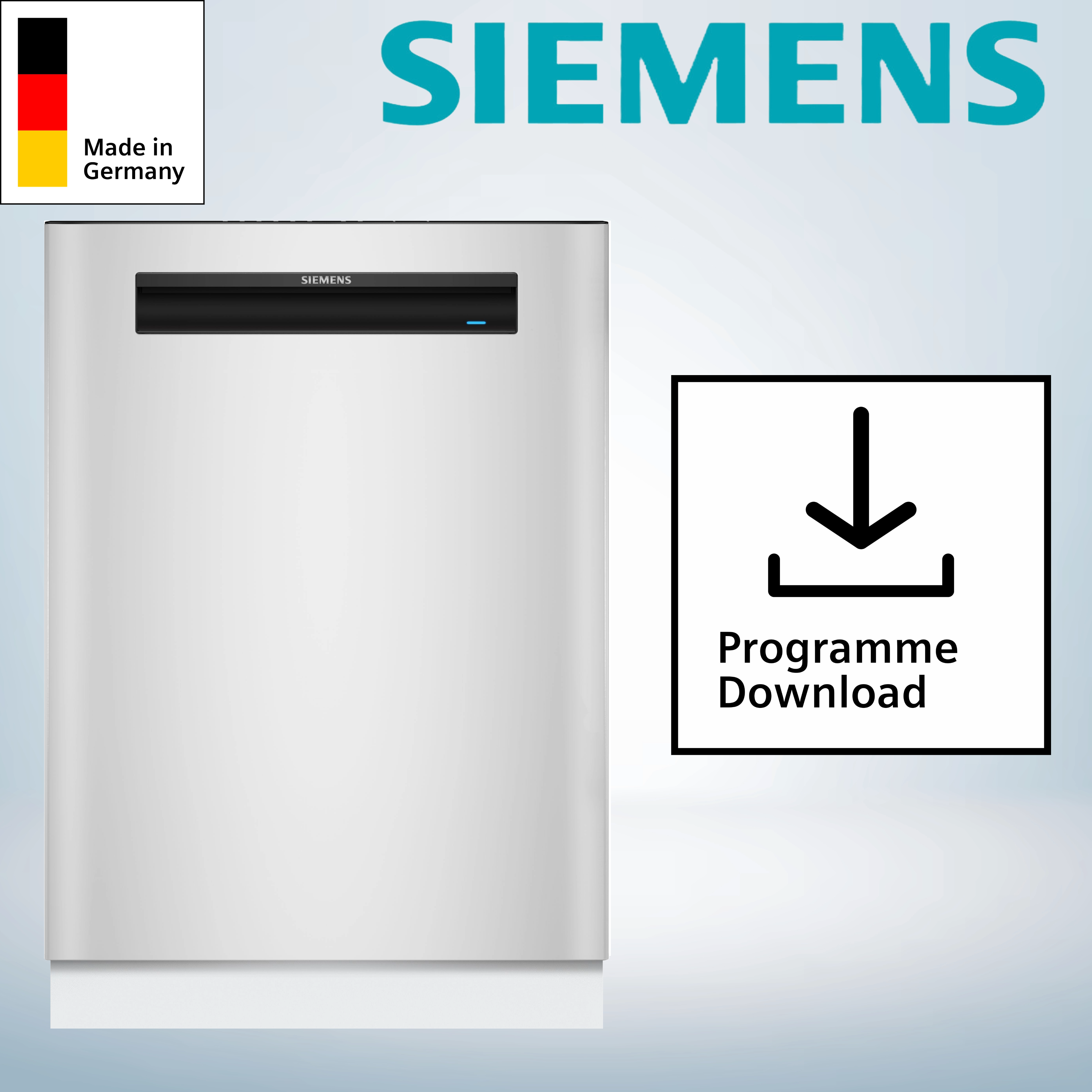 Siemens SN13HW72CS iQ300, Smarter Unterbau-Geschirrspüler 60 cm