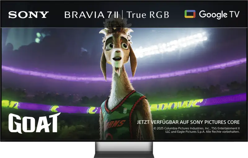 Sony BRAVIA 7 II 50 Zoll (126 cm) 4K HDR Smart TV K50XR79M2PB mit RGB LED, XR Processor mit KI, Google TV & 120 Hz