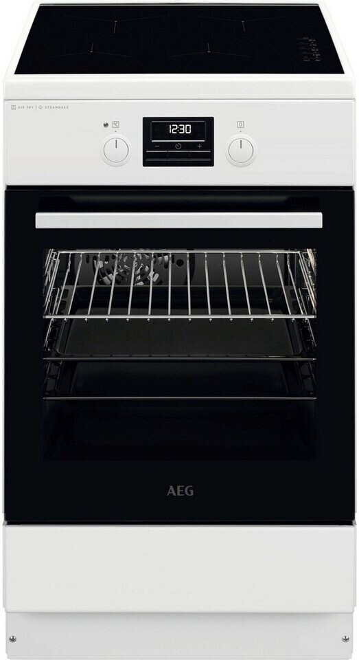 AEG CIB56494BW Standherd mit Induktions-Kochfeld 50 cm / SteamBake-Feuchtigkeitszugabe