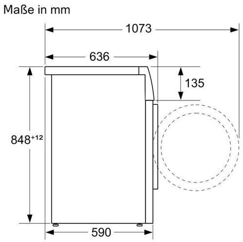 Siemens WN54G1X0 iQ500 Waschtrockner 10/6 kg 1400 U/min.