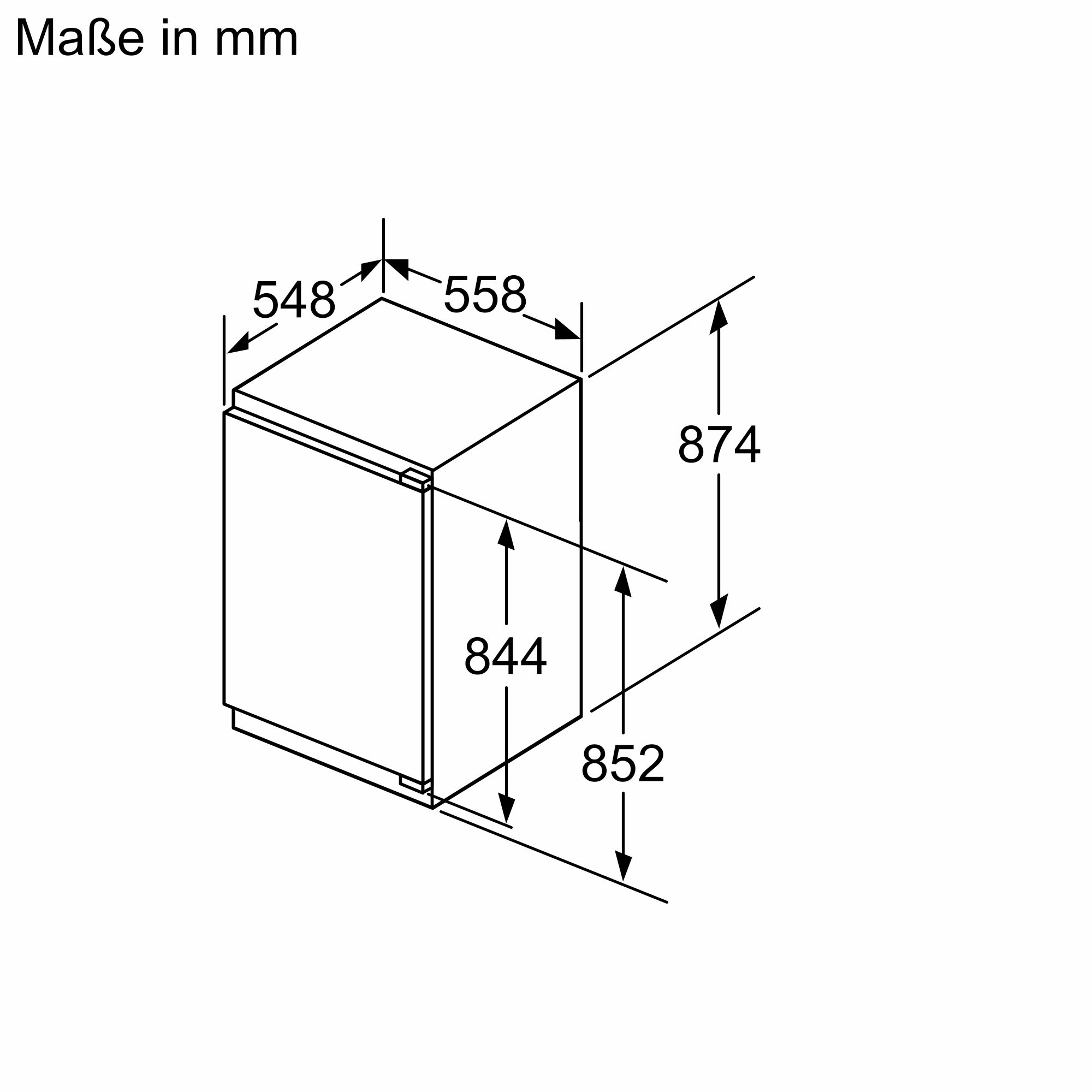 Siemens KI22LADD1 iQ500 Einbau-Kühlschrank mit Gefrierfach Siemens KI22LADD1 iQ500 Einbau-Kühlschrank mit Gefrierfach