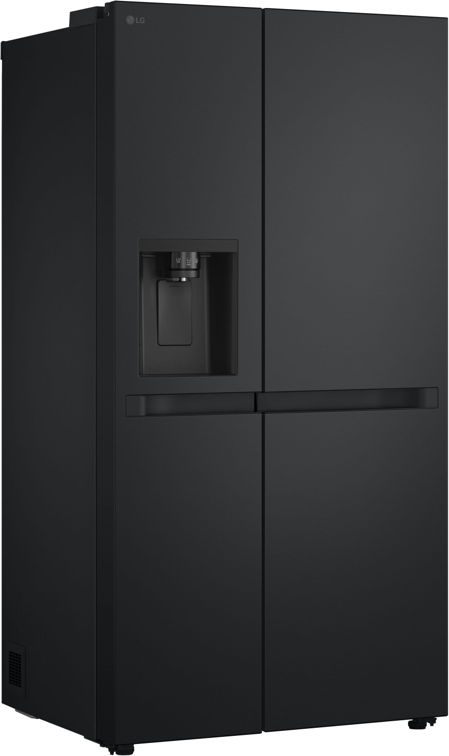 LG GSLC41EPPE Side-by-Side, Smart inverter Compressor, Eis- und Wasserspender, Wassertank,  Freistehend 