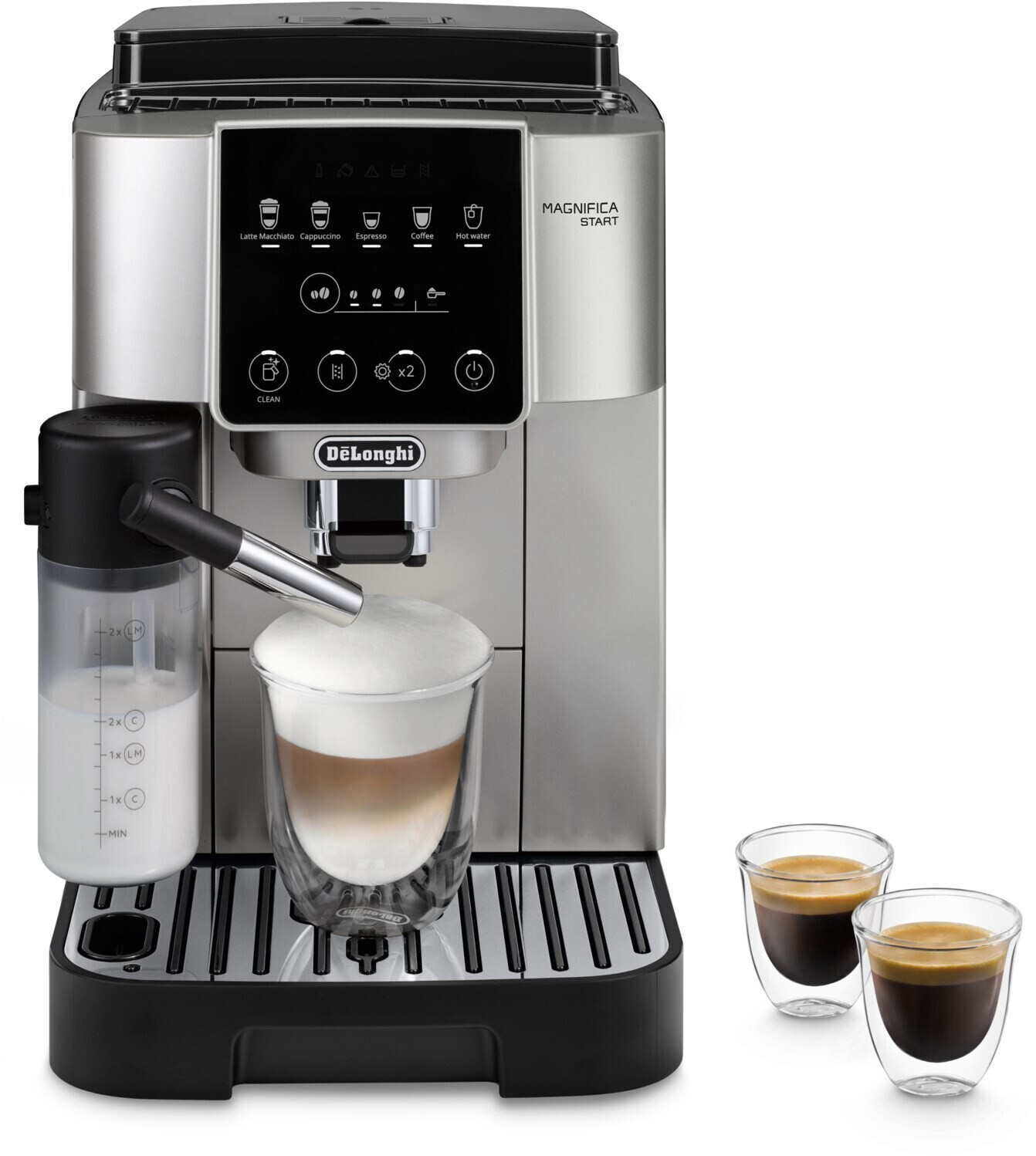 DeLongi ECAM 220.80SB Kaffeevollautomat  schlauchloses Milchsystem 