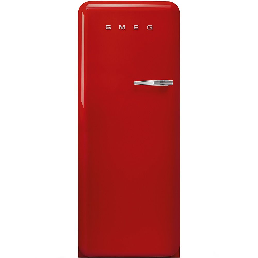 Smeg 50-iger Style Kühlschrank/Gefrierfach L Rot FAB28LRD5