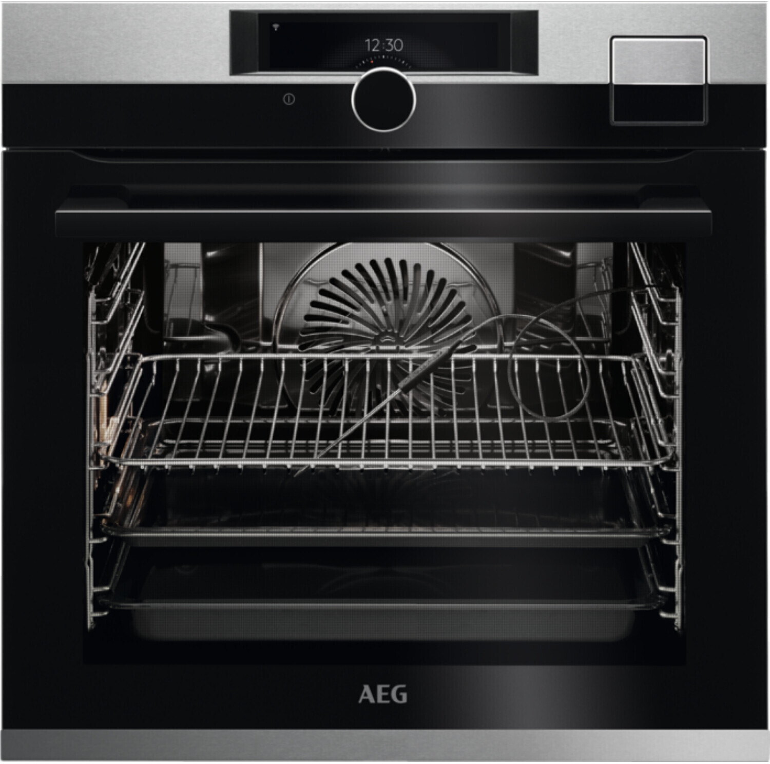 AEG BSE99823BM Einbaubackofen  70 Liter  Dampf-Backofen