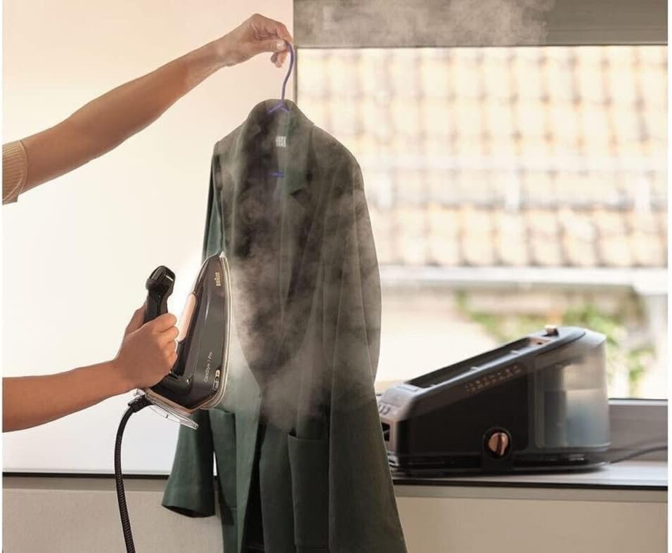 Braun Ausstellungsstück SI7286BK CareStyle 7 Pro  Dampfbügelstation  Tropfstop  Dampfstoß 650 g/min 