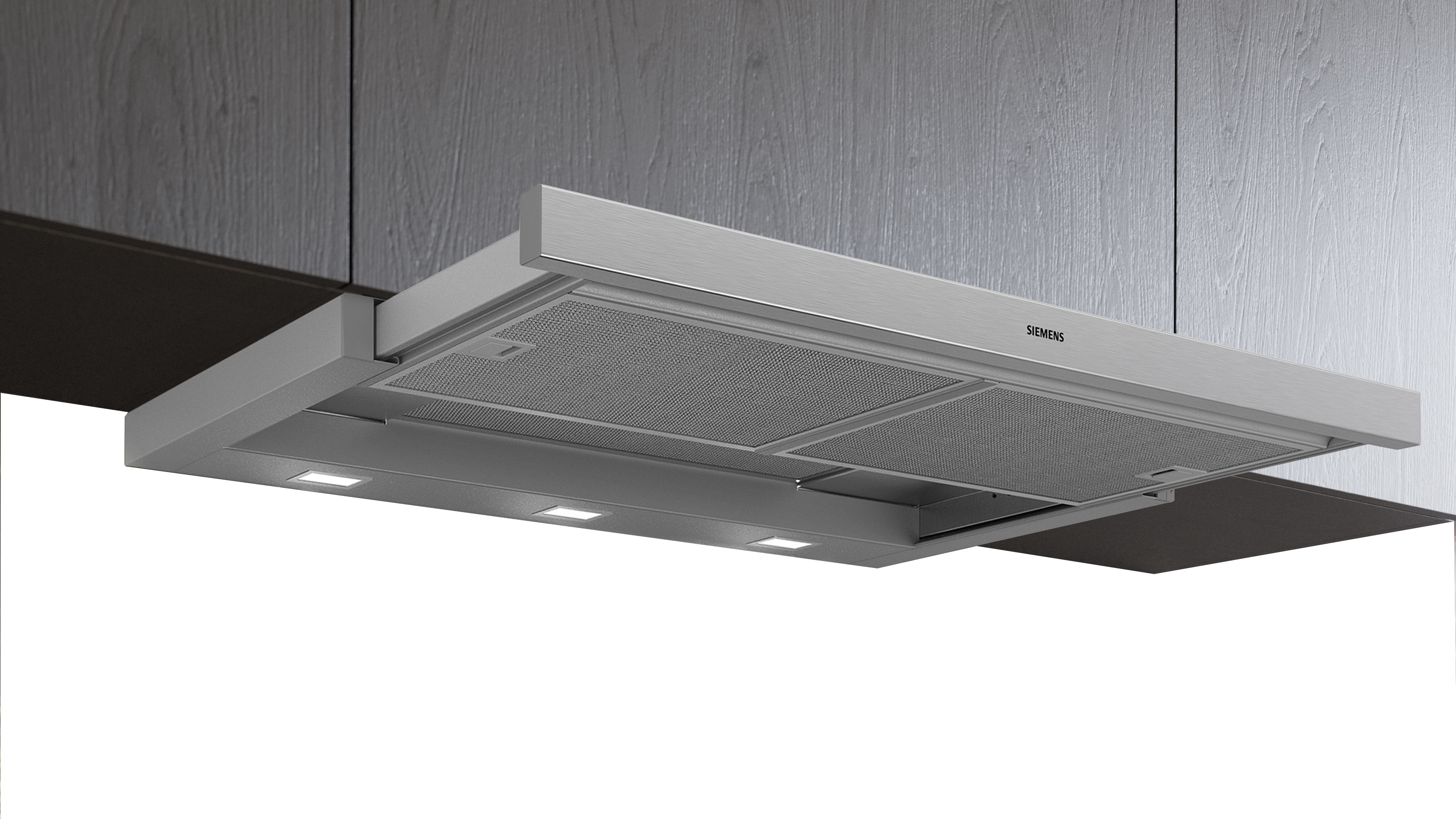 Siemens LI94LB530 Flachschirmhaube 90 cm Silbermetallic – iQ300 | Energieklasse A | iQdrive