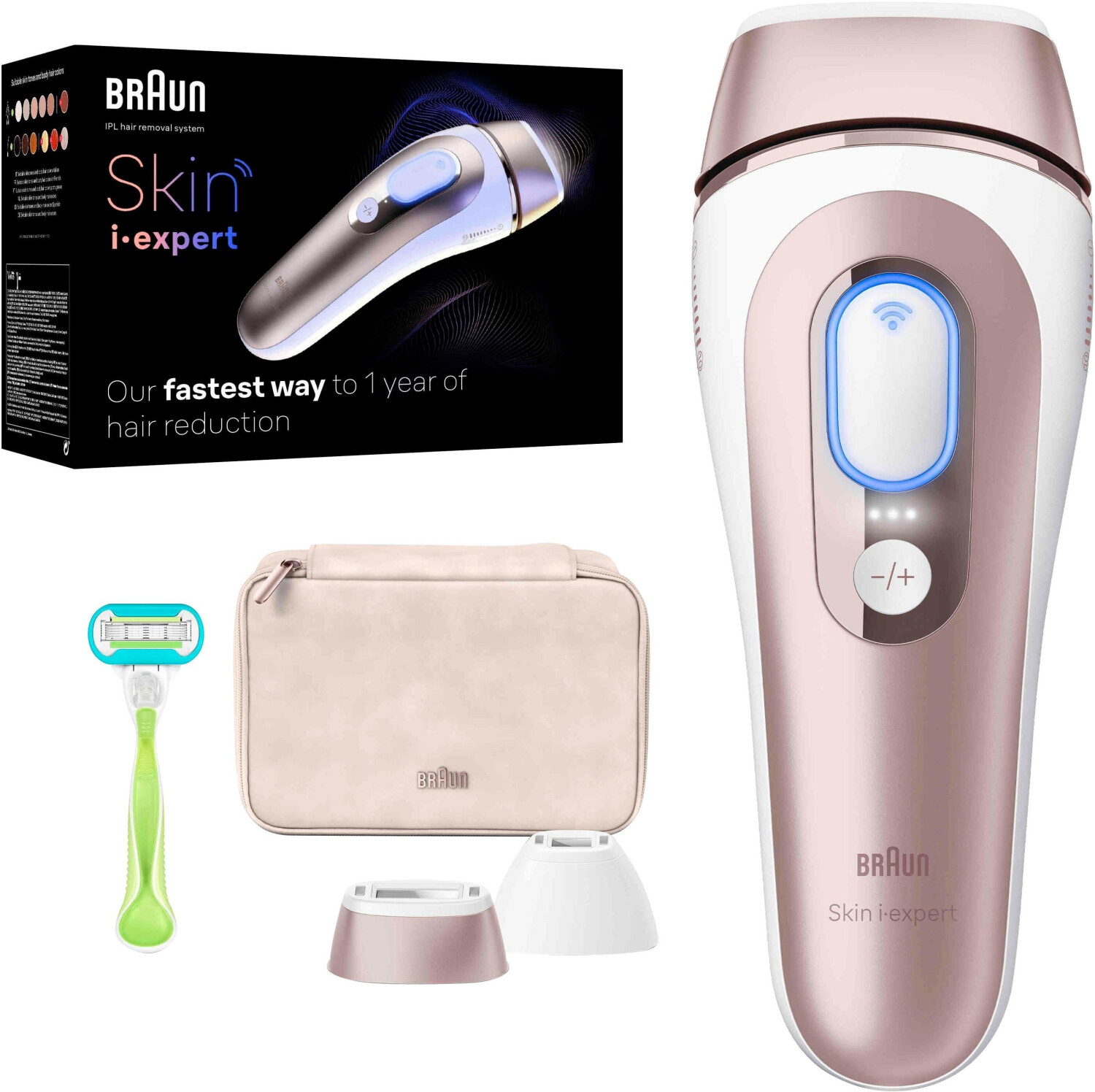 Braun PL7147 Smart IPL Skin i·expert  IPL-Haarentferner  Netz  IPL-Technologie 