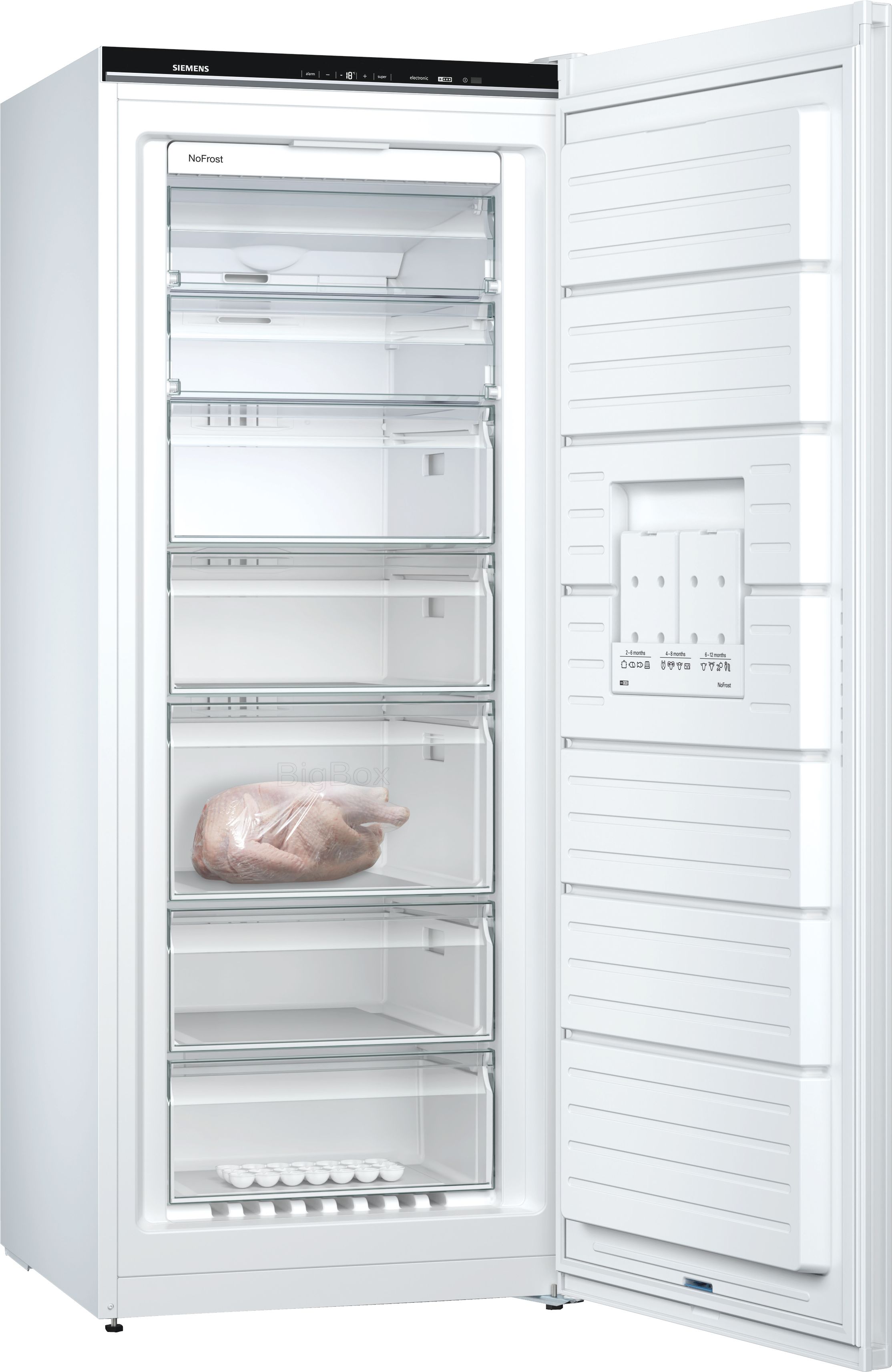 Siemens GS54NUWDV  Standgefrierschrank   328 Liter