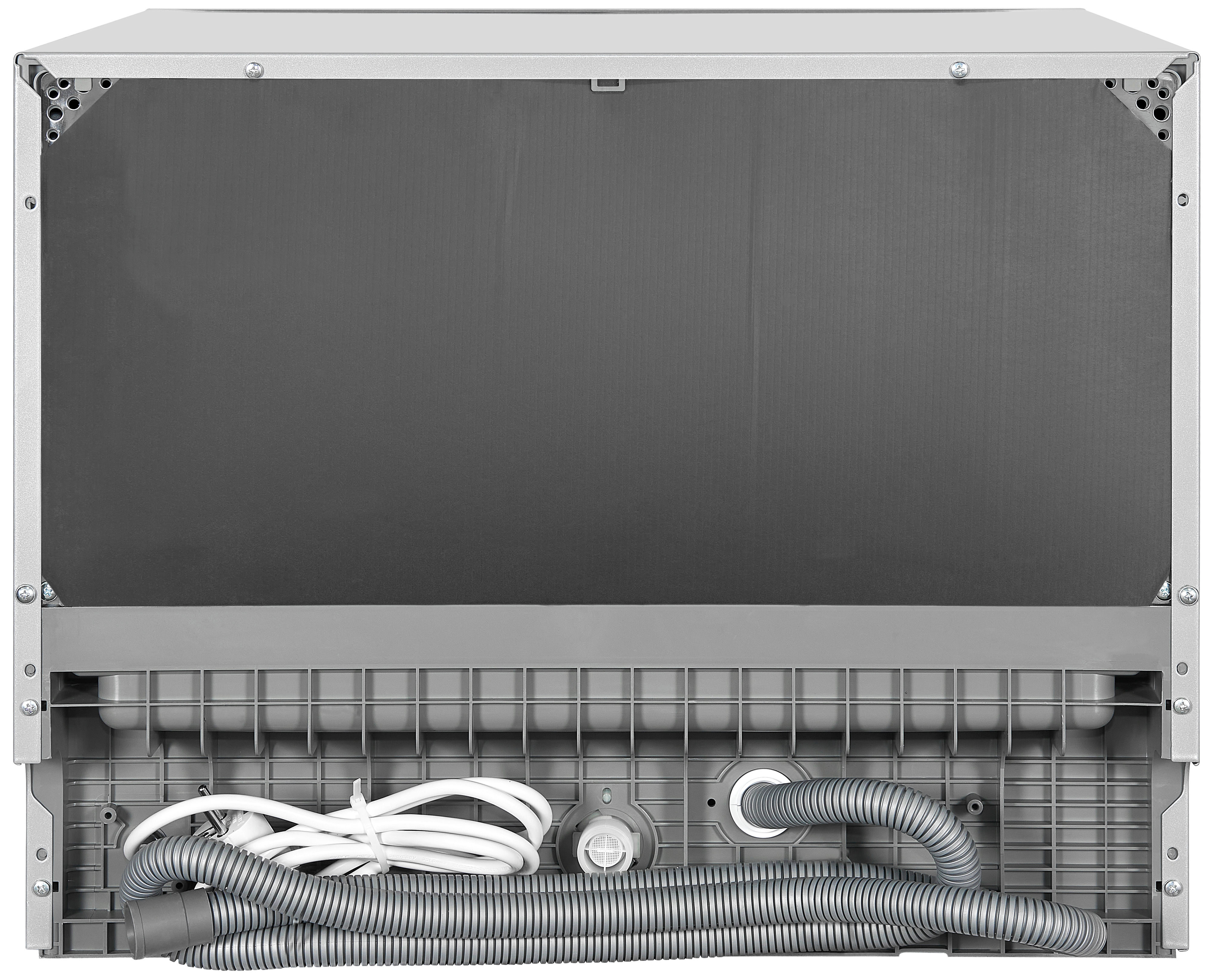 Exquisit GSP206-030D Silber Tischgeschirrspüler, kompakt, 8 Maßgedecke, Edelstahl-Optik Exquisit GSP206-030D Silber Tischgeschirrspüler, kompakt, 8 Maßgedecke, Edelstahl-Optik