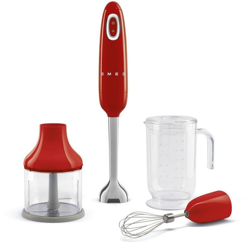 Smeg HBF03RDEU rot Stabmixer 50er Retro Style 