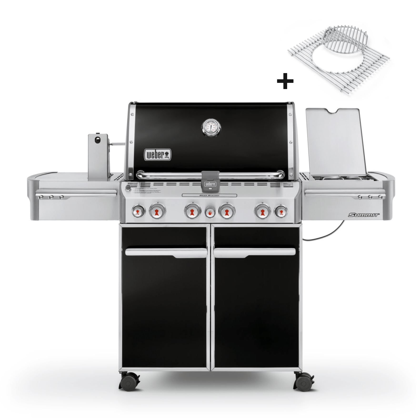 Weber Summit E-470 GBS Schwarz (7171079) Gasgrill
