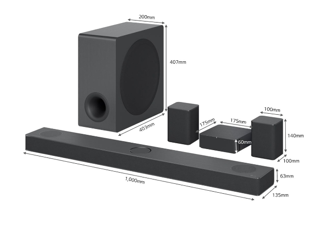 LG DS80QR Soundbar