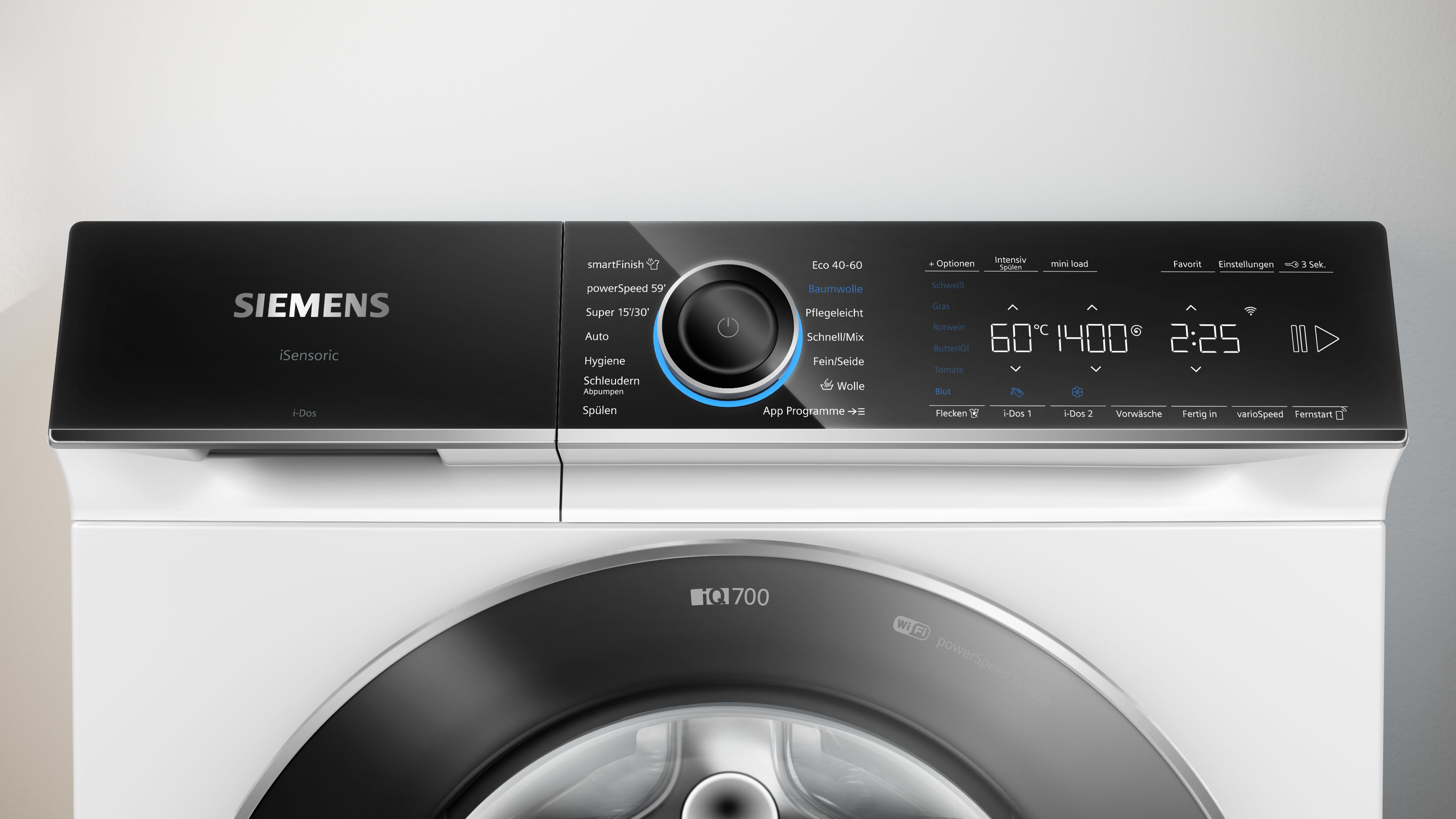 Siemens WG44B2A40 Waschmaschine  Frontlader  9 kg  1.400 U/Min  WLAN (Wi-Fi)
