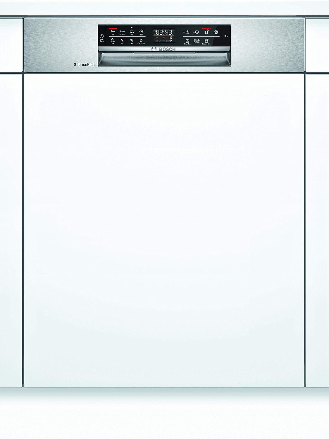 Bosch SMI6ECS57E  Einbaugeschirrspüler  teilintegrierbar  Anzahl Maßgedecke 14 