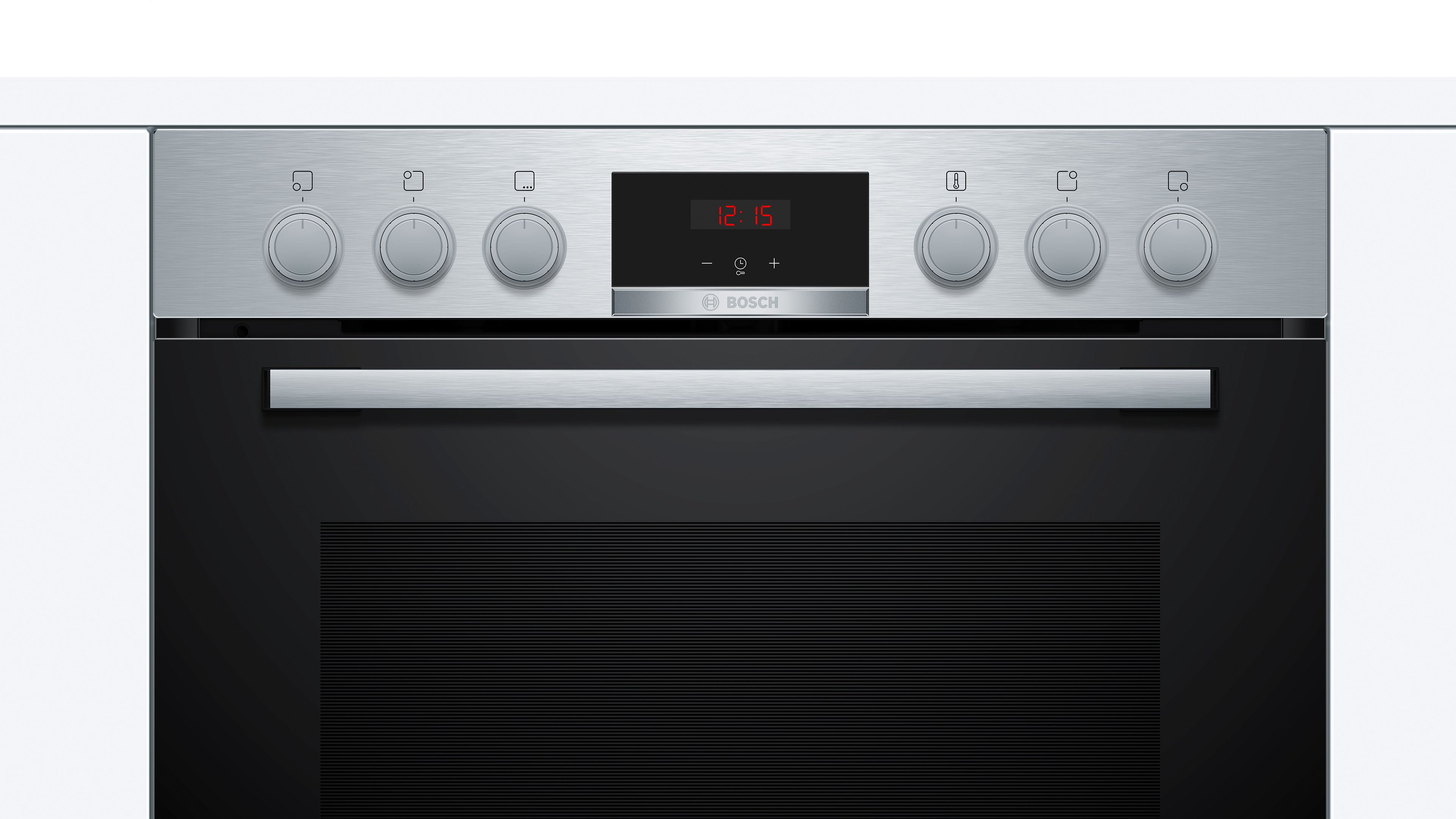 Bosch HEA513BS2  Einbauherd  71 Liter  Breite 60 cm  Teleskopauszug  Ober-/Unterhitze  Grill 