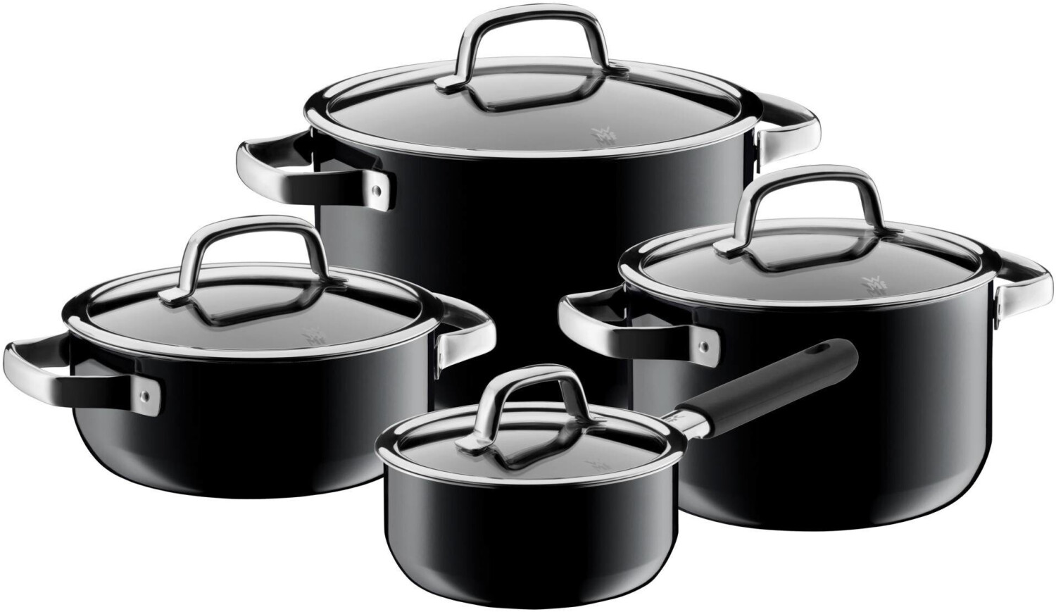 WMF FusionTec Kochgeschirr-Set 4-teilig schwarz  0514855290