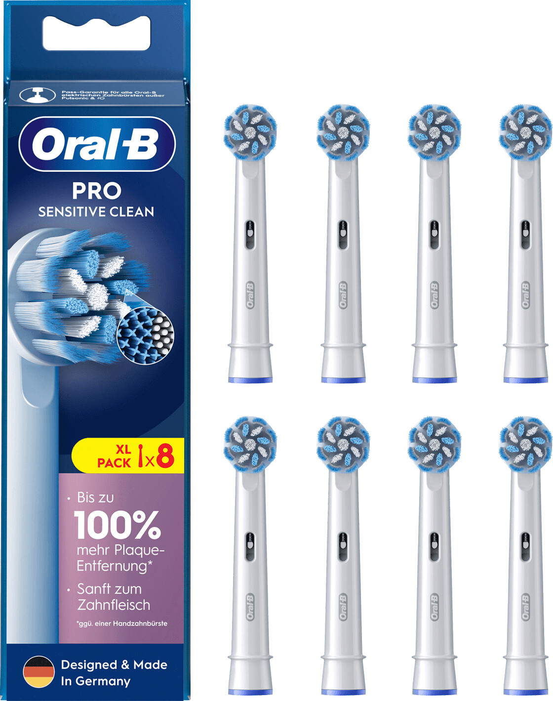 Oral-B Pro Sensitive Clean Aufsteckbürsten 8 Stk.