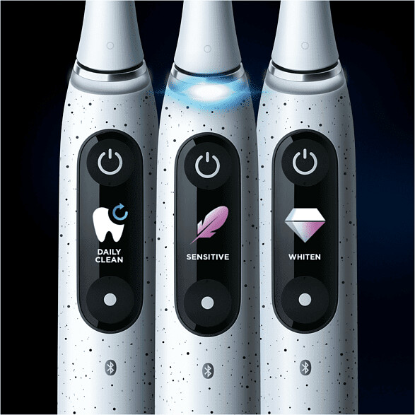 Oral-B iO Series 10 Stardust White, elektrische Zahnbürste