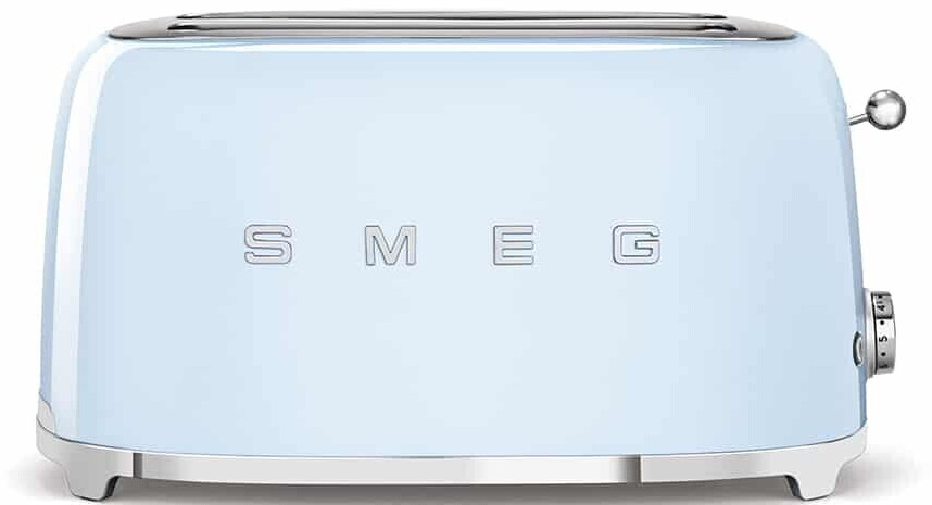 Smeg TSF02PBEU  4-Scheiben-Toaster  1.500 Watt  Krümelschublade  Stopptaste  6 Stufen 