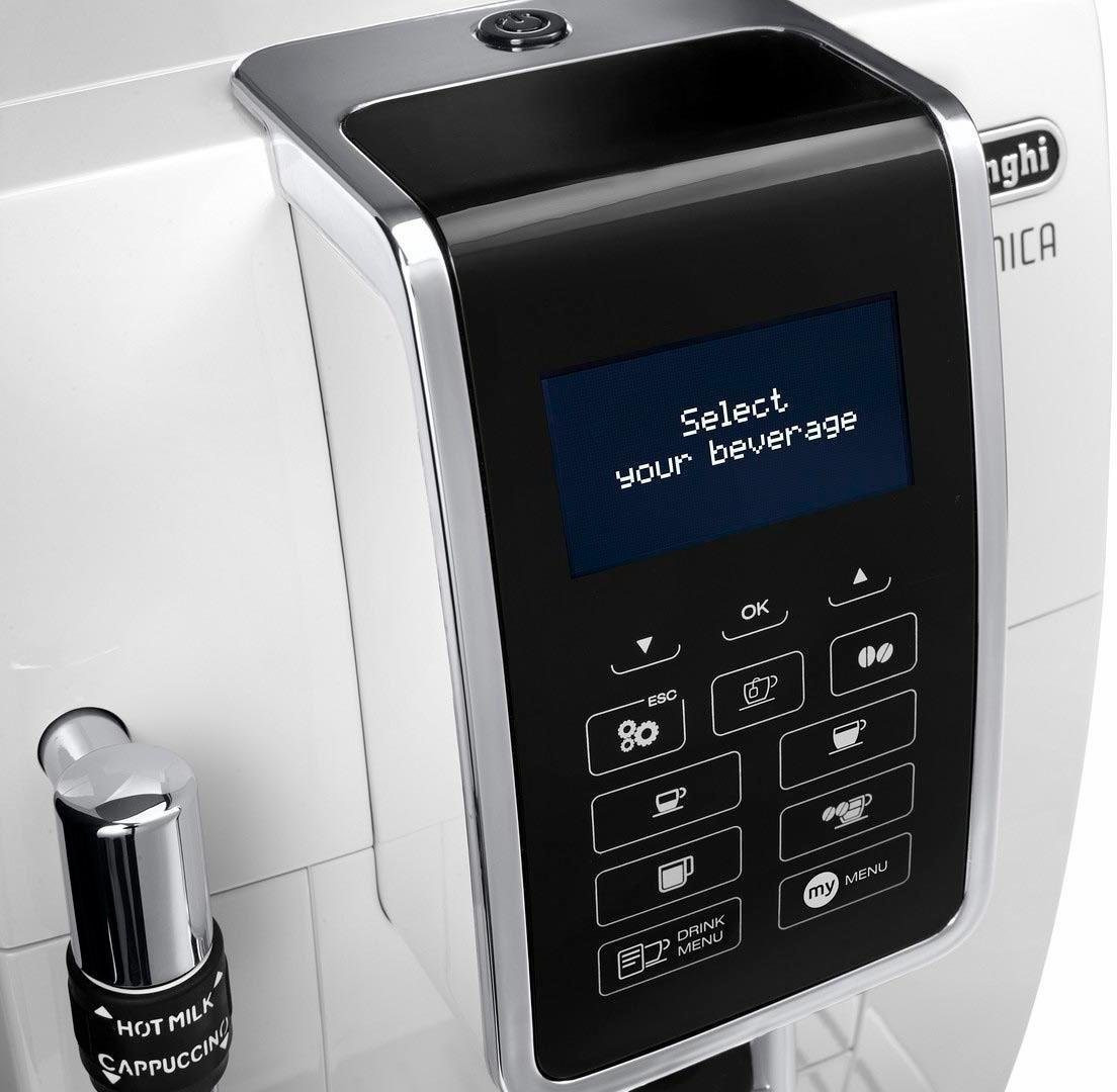 DeLonghi ECAM 350.35W  Kaffeevollautomat  Milchaufschäumsystem  Heißwasser 