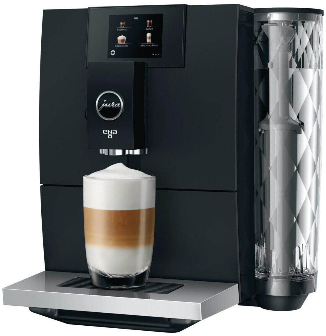 Jura ENA 8 (EC) Full Metropolitan Black (15493) Kaffeevollautomat  WLAN  Milchaufschäumsystem