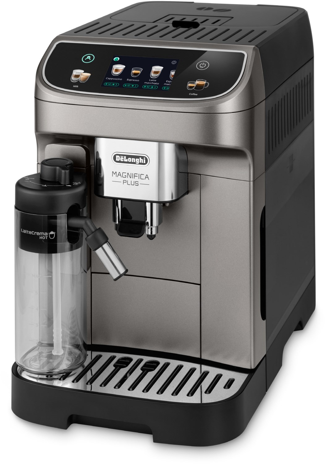 DeLonghi ECAM 320.70TB Kaffee-Vollautomat titan/schwarz