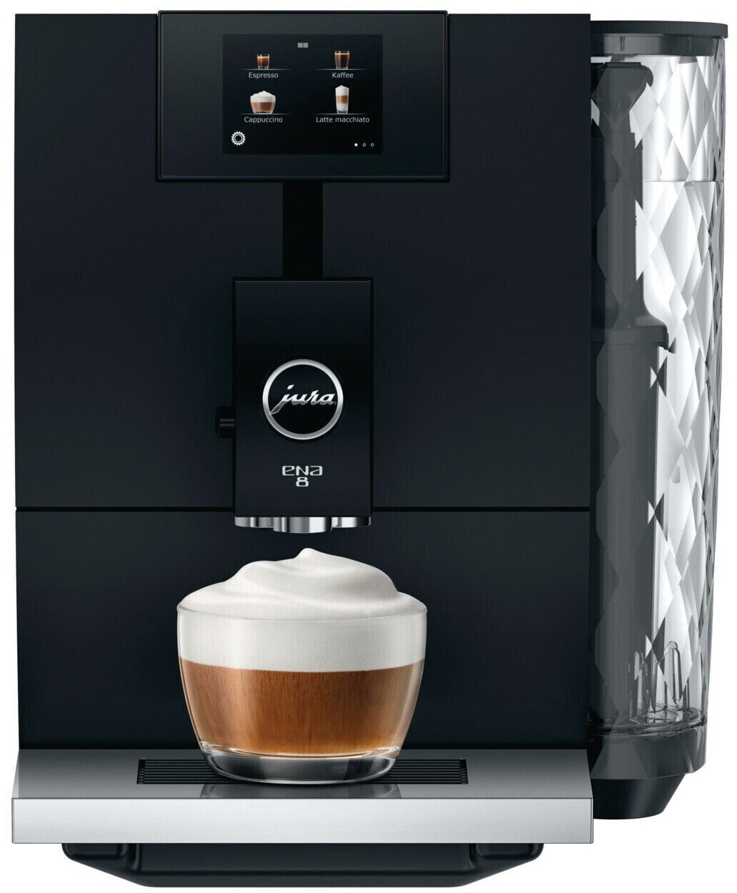 Jura ENA 8 (EC) Full Metropolitan Black (15493) Kaffeevollautomat  WLAN  Milchaufschäumsystem
