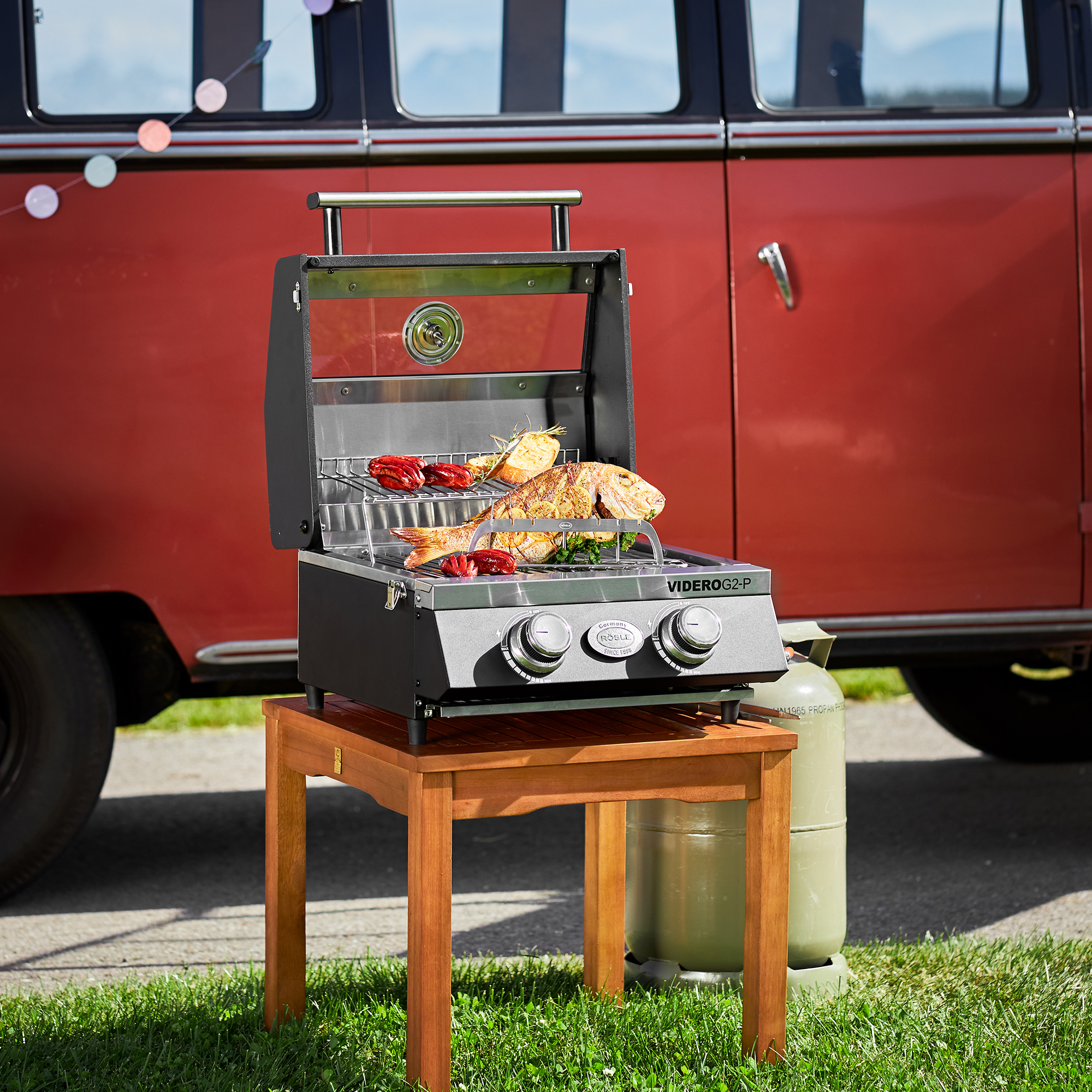 Rösle Videro G2-P BBQ-Portable Gasgrill