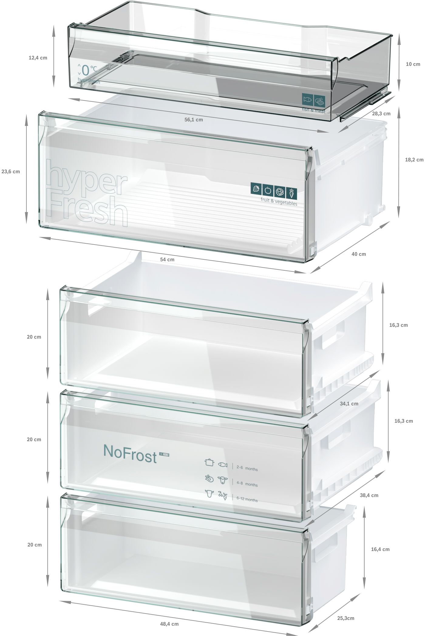 Siemens KG49NXXCF Kühl-Gefrierkombination Inhalt Kühlbereich 311 Liter Höhe 203 cm Siemens KG49NXXCF Kühl-Gefrierkombination Inhalt Kühlbereich 311 Liter Höhe 203 cm