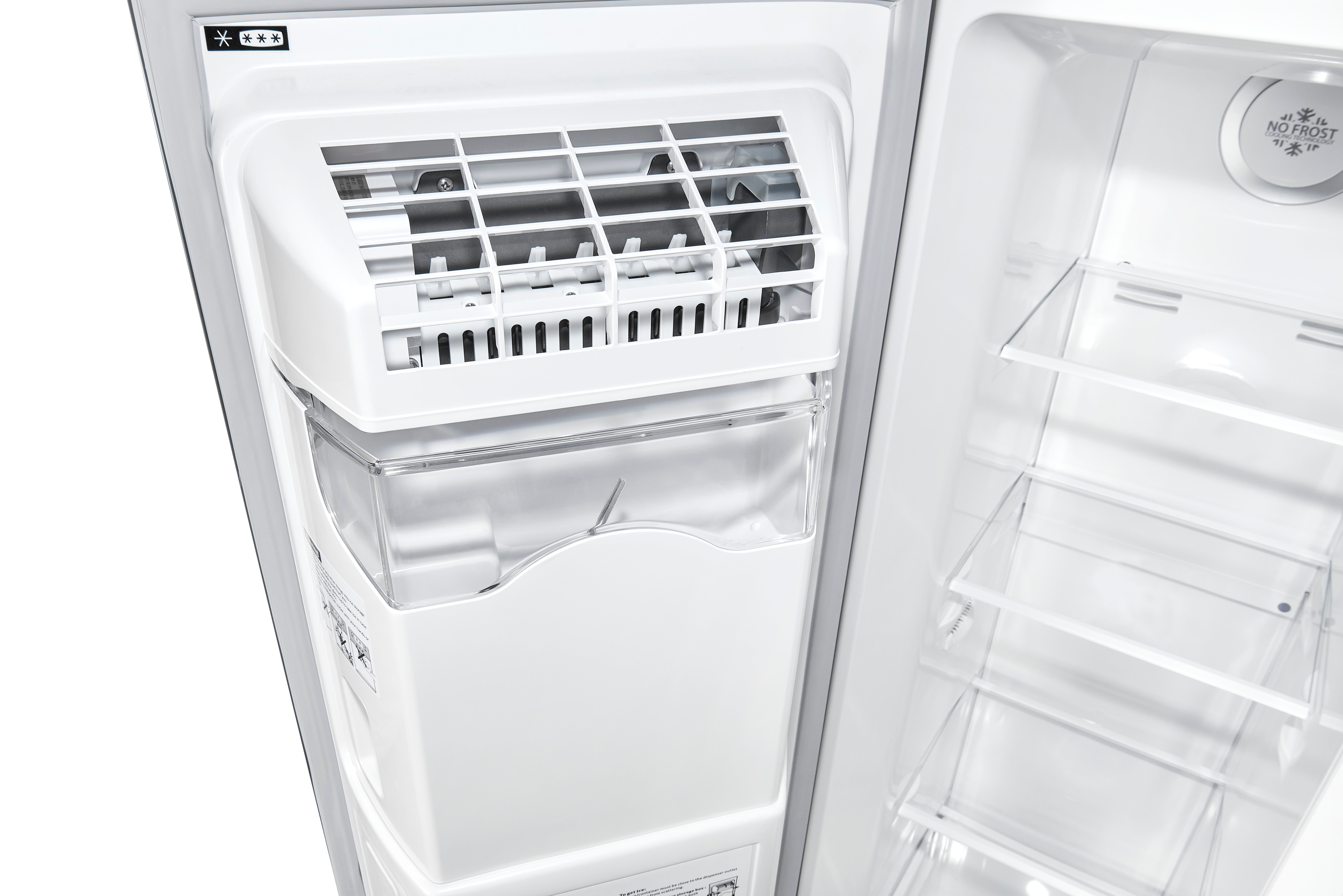 Exquisit SBS520-CF-040E inoxlook-az – Side-by-Side-Kühlschrank mit Eiswürfelspender und 513 Liter Volumen Exquisit SBS520-CF-040E inoxlook-az – Side-by-Side-Kühlschrank mit Eiswürfelspender und 513 Liter Volumen