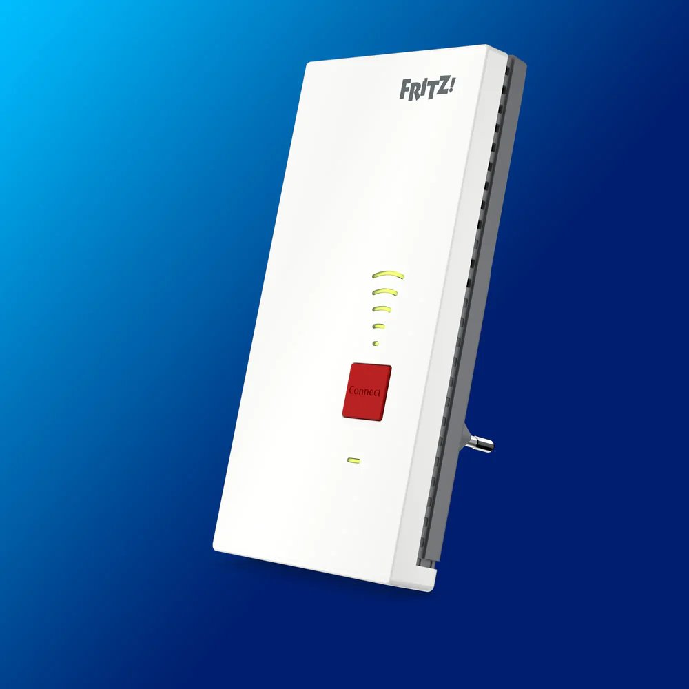 FRITZ!Repeater 2400 WLAN Mesh Repeater | Wi-Fi 5 bis 2.333 MBit/s | Gigabit-LAN