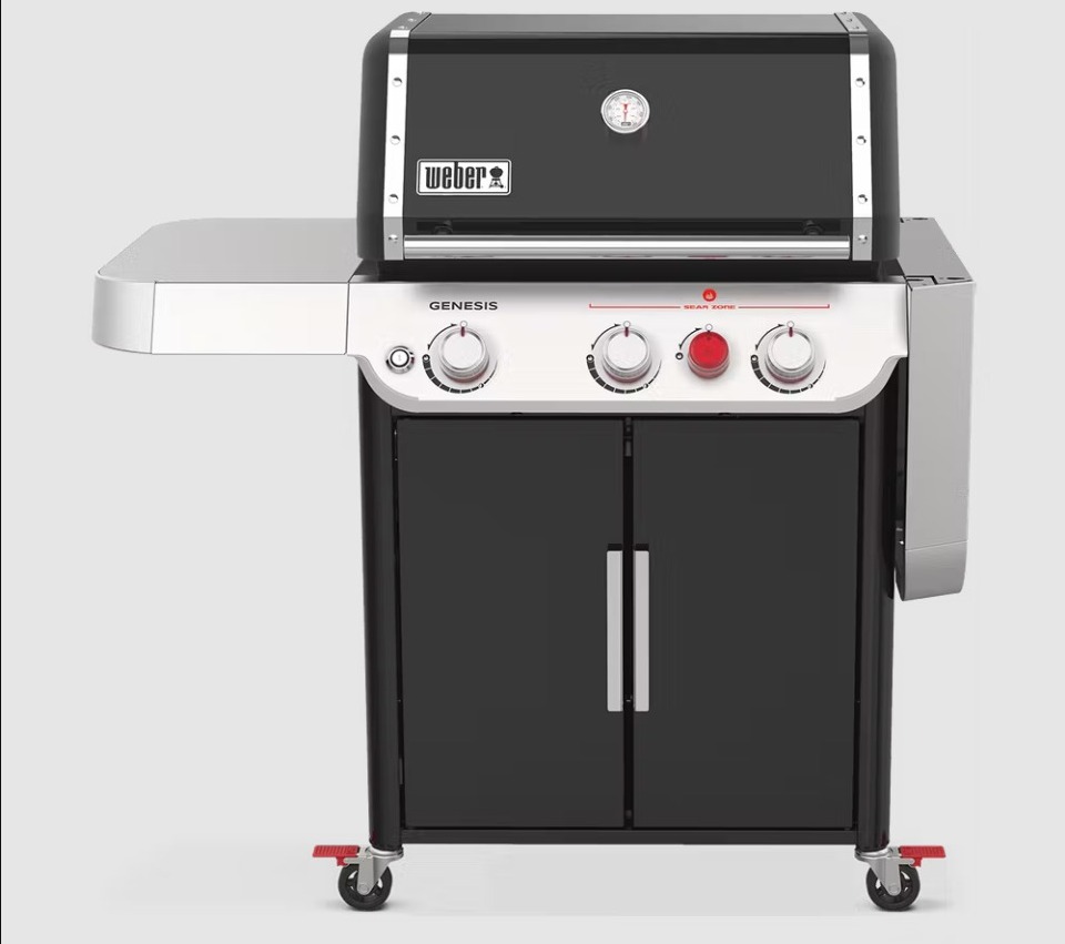 Weber Genesis E325S  Gasgrill Schwarz Modell 2022 (35310079)