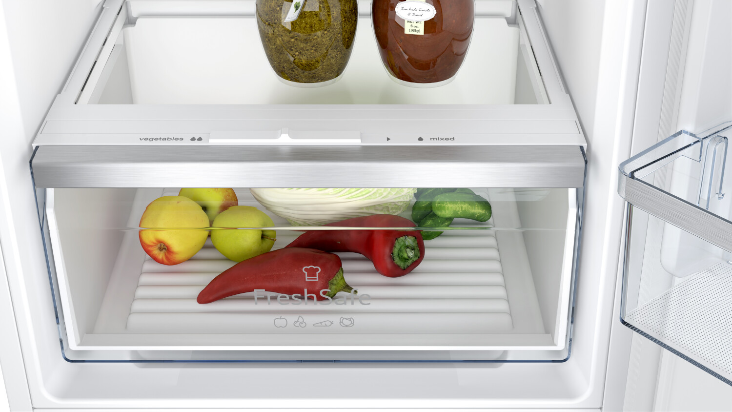 Neff KI5862SE0S Einbaukühlschrank  Inhalt Kühlbereich 183 Liter 