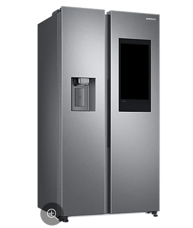 Samsung RS6HA8891SL EF Side-by-Side, E, 614 l, Edelstahl Look